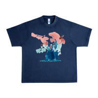 Navy risk of rain 2 Urban Heavy Tee - lanVoArt