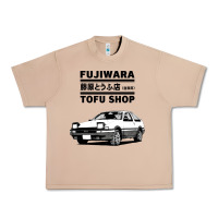 Burro initial d fujiwara tofu shop ae86 manga Urban Heavy Tee - lanVoArt