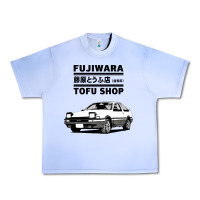 Grape Ice initial d fujiwara tofu shop ae86 manga Urban Heavy Tee - lanVoArt