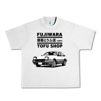 Lunar Rock initial d fujiwara tofu shop ae86 manga Urban Heavy Tee - lanVoArt