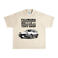 Sandshell initial d fujiwara tofu shop ae86 manga Urban Heavy Tee - lanVoArt