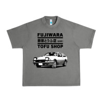 Tornado initial d fujiwara tofu shop ae86 manga Urban Heavy Tee - lanVoArt