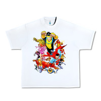 White invincible and friend hero art Urban Heavy Tee - lanVoArt