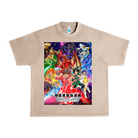 French Oak bakugan Urban Heavy Tee - lanVoArt