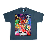 Midnight Navy bakugan Urban Heavy Tee - lanVoArt