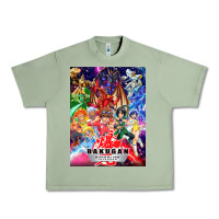 Oil Green bakugan Urban Heavy Tee - lanVoArt