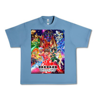 Pebble Blue bakugan Urban Heavy Tee - lanVoArt