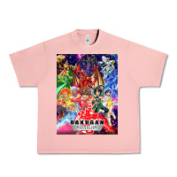 Salmon bakugan Urban Heavy Tee - lanVoArt