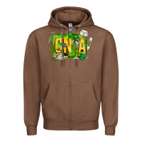 Chestnut St. Patricks Day Cna Zipper Hoodie - CowhideDigitalArt