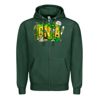 Sports Green St. Patricks Day Cna Zipper Hoodie - CowhideDigitalArt