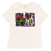 Bone Mardi Gras Calf Ladies Tee - LillyAllenDesigns