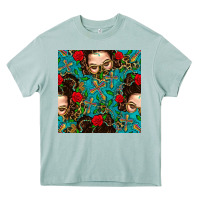 Arona Messy Bun Mom And Cross With Leopard Patterns Heavy Core Tee - BundleAndBundleShop