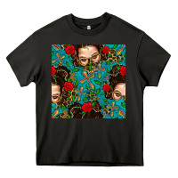 Asphalt Messy Bun Mom And Cross With Leopard Patterns Heavy Core Tee - BundleAndBundleShop