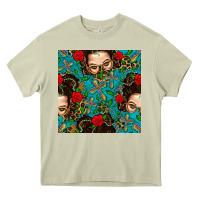 Mossy Messy Bun Mom And Cross With Leopard Patterns Heavy Core Tee - BundleAndBundleShop
