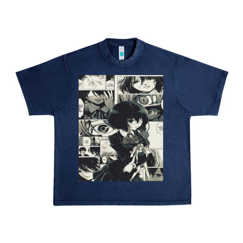 Another Mei Misaki Poster Urban Heavy Tee by lanVoArt | Teevron