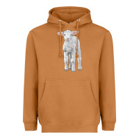 Meerkat merino wool baby sheep Heavyweight Hoodie - LillyAllenDesigns