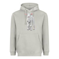 Moon Dust merino wool baby sheep Heavyweight Hoodie - LillyAllenDesigns