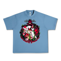 Pebble Blue hazbin hotel christmas Urban Heavy Tee - lanVoArt