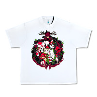 White hazbin hotel christmas Urban Heavy Tee - lanVoArt