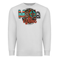 Dove Grey mama vibes Premium Sweatshirt - RacoonDesign