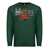 Sports Green mama vibes Premium Sweatshirt - RacoonDesign