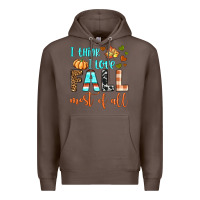 Coffee i think i love fall most of all Premium Hoodie - BundleAndBundleShop