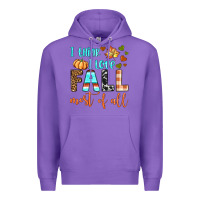 Purple i think i love fall most of all Premium Hoodie - BundleAndBundleShop
