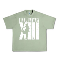 Oil Green final fantasy xiii lightning white Urban Heavy Tee - lanVoArt