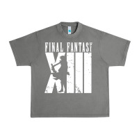 Tornado final fantasy xiii lightning white Urban Heavy Tee - lanVoArt