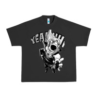 Pigment Black present mic screaming Urban Heavy Tee - lanVoArt