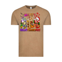 Vintage Coffee happy hallothanksmas coffee cups Vintage Tee - texasbilliewilder