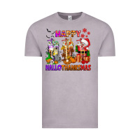 Vintage Zinc happy hallothanksmas coffee cups Vintage Tee - texasbilliewilder