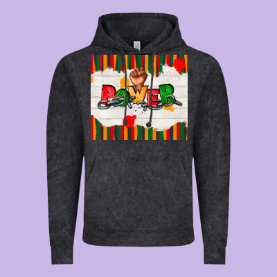 Juneteenth Black Power Vintage Hoodie Designed By Tumblerdesignbyshophia