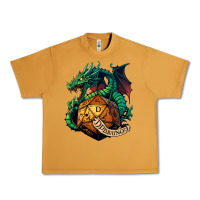 Peanut Butter dragon and a d20 Urban Heavy Tee - lanVoArt