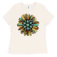 Gemstone Sunflower Ladies Tee | Teevron