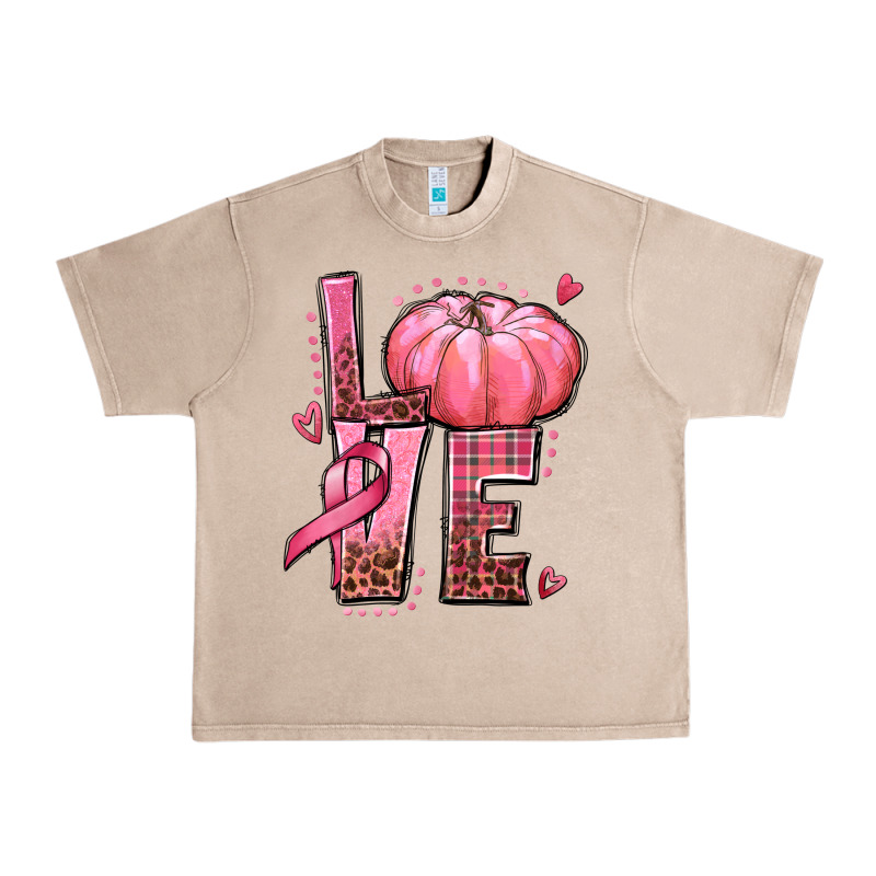 Love Cancer Pumpkin Urban Heavy Tee by texasbilliewilder | Teevron
