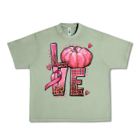 Oil Green love cancer pumpkin Urban Heavy Tee - texasbilliewilder