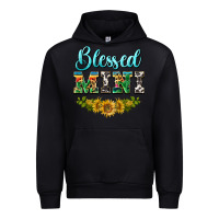 Black blessed mini Urban Hoodie - BarkalooDesign