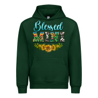Forest Green blessed mini Urban Hoodie - BarkalooDesign