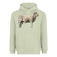 Matcha katahdin sheep Heavyweight Hoodie - LillyAllenDesigns