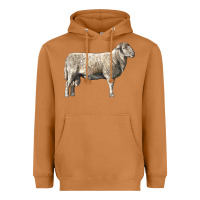 Meerkat katahdin sheep Heavyweight Hoodie - LillyAllenDesigns