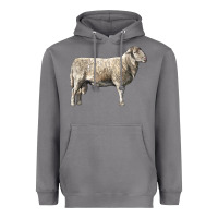 Storm katahdin sheep Heavyweight Hoodie - LillyAllenDesigns
