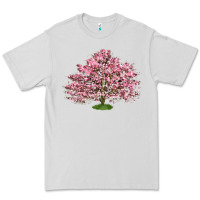 Dove Grey Flowering Dogwood Tree Premium Tee - LillyAllenDesigns
