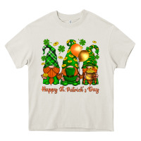 Happy St. Patricks Day With Gnomies Heavy Core Tee | Teevron