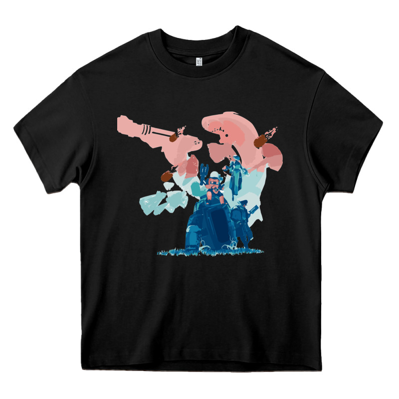 Risk Of Rain 2 Heavy Core Tee by lanVoArt | Teevron