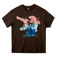 Chocolate Brown risk of rain 2 Heavy Core Tee - lanVoArt