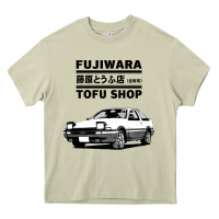 Mossy initial d fujiwara tofu shop ae86 manga Heavy Core Tee - lanVoArt