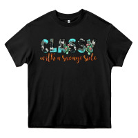 Black classy with a savage side Heavy Core Tee - JahusDesignShop