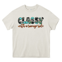Cream classy with a savage side Heavy Core Tee - JahusDesignShop