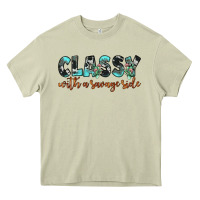 Mossy classy with a savage side Heavy Core Tee - JahusDesignShop